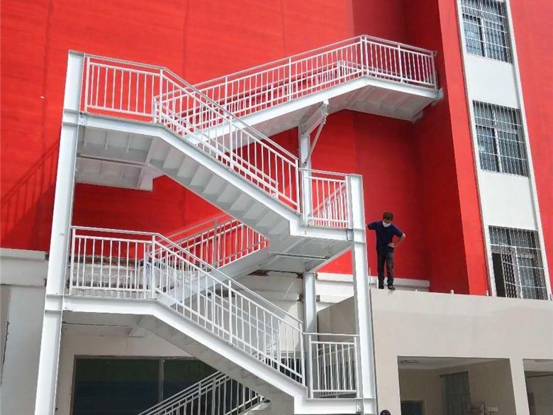 【天譜安工程案例】—— 鋼結構樓梯定制